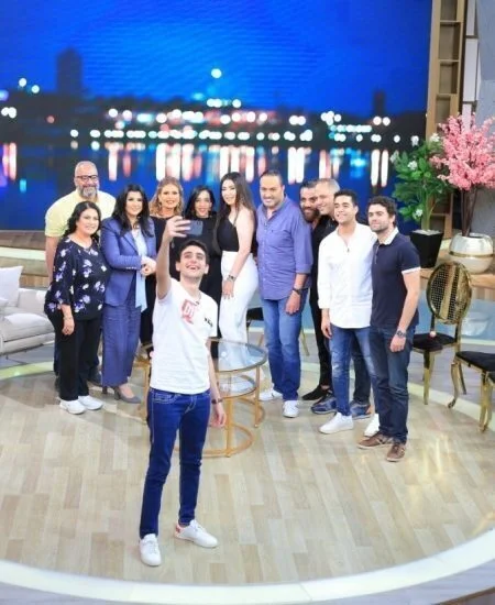 برنامج معكم مني الشاذلي - نجوم مسلسل خيانة عهد