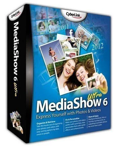 برنامج CyberLink MediaShow Ultra 6.0.11304 لتحويل صورك الى فيديو مع اجمل المؤثرات