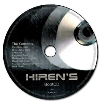 اسطوانة الهايرن Hiren’s BootCD PE x64 1.0.0 لاصلاح مشاكل الهارد واستعادة الملفات المحذوفه