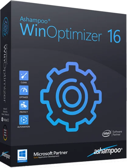 برنامج Ashampoo WinOptimizer 16.00.20 لتنظيف الريجيسترى واصلاح اخطاء النظام