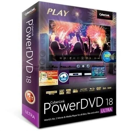 برنامج CyberLink PowerDVD Ultra 18.0.1815.62 لتشغيل الافلام ومقاطع الفيديو