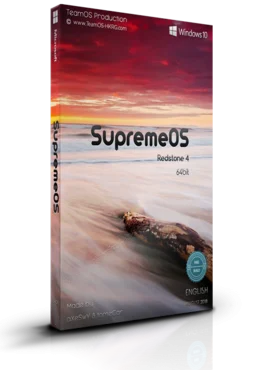 ويندوز 10 المعدله Win10 RS4 Pro SupremeOS Edition (x64) 2018 باخر تحديثات