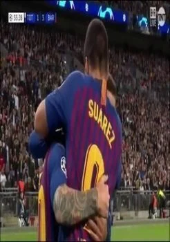أهداف مباراة توتنهام وبرشلونة في دوري أبطال أوروبا