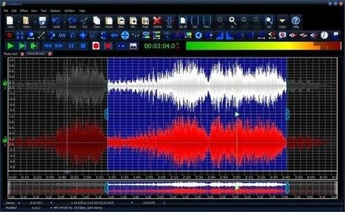 برنامج GoldWave 6.36 لعمل النغمات وتحرير الصوتيات
