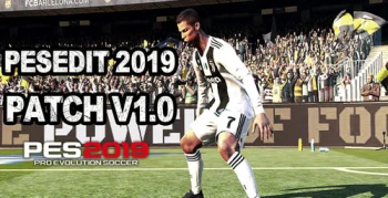 باتش PESEdit 2019 Patch V1.0 لـ بيس 19