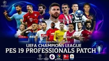 الاصدار الاول لباتش بيس 19 PES 19 Professionals Patch V1