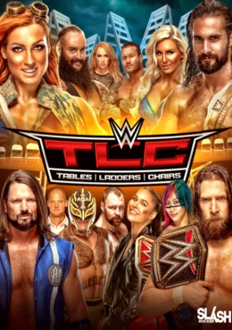 عرض WWE TLC Tables Ladders And Chairs 2018 مترجم