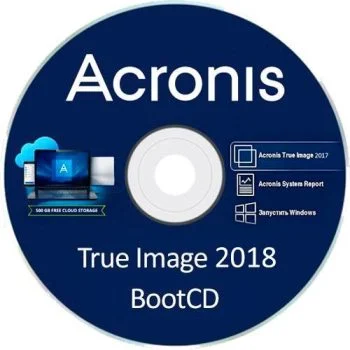تحميل اسطوانه لعمل نسخه احتياطيه للويندوز Acronis True Image 2018 Build 15470