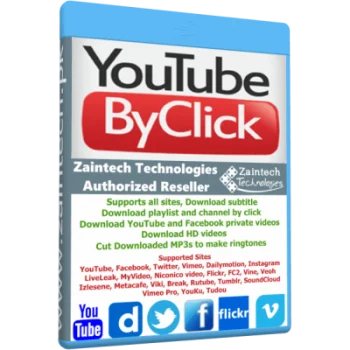برنامج التحميل من اليوتيوب YouTube By Click 2.2.98