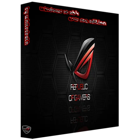 نسخه ويندوز 10 المعدله Windows 10 ROG EDITION v3 بأخر التحديثات للنواه 64
