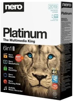 برنامج Nero Platinum 2019 Suite 20.0.07200 لحرق الاسطوانات والملفات المختلفه