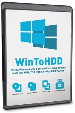 برنامج نسخ وتثبيت الويندوز بدون اسطوانة أو فلاشة WinToHDD Enterprise 3.5