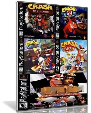سلسلة ألعاب كراش Crash Bandicoot Collection للكومبيوتر