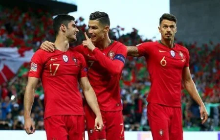 هدف البرتغال في نهائي دوري الأمم الاوروبية 2019