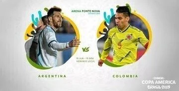 اهداف مباراة الارجنتين وكولومبيا 0-2