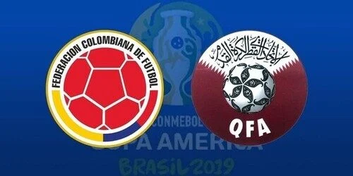 هدف مباراة كولومبيا وقطر 1-0