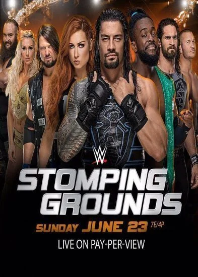 عرض WWE STOMPING GROUNDS 2019 مترجم