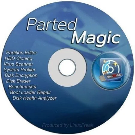 اسطوانة Parted Magic 2019.12.24 لتقسيم الهارد واصلاح مشاكله