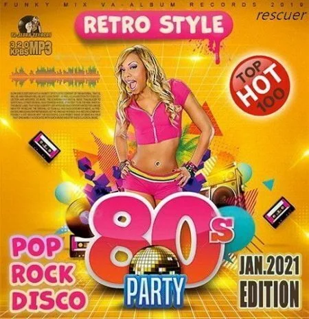 تحميل VA - Party Retro Hits 80s - 2021 MP3