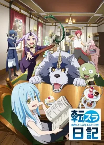 انمي Tensura Nikki: Tensei shitara Slime Datta Ken الحلقة 1 الاولى