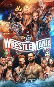 عرض WWE WrestleMania 37 Part 1 2021 مترجم