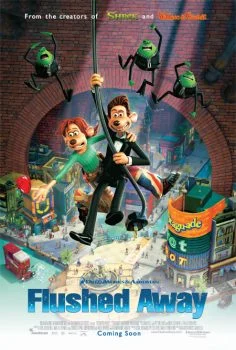 فيلم التدفق البعيد – Flushed Away (2006) مدبلج