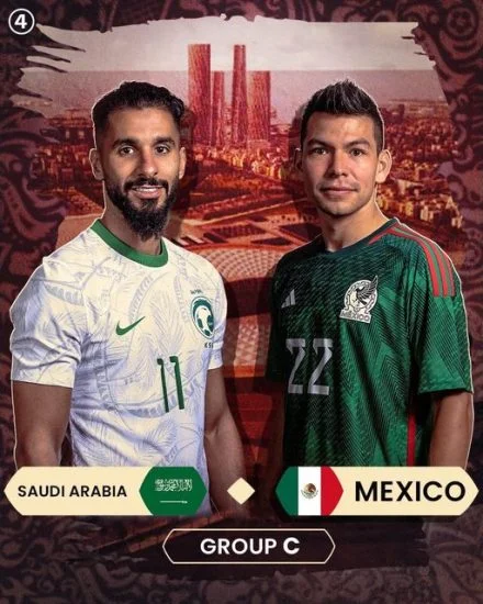 اهداف مباراة المكسيك والسعودية 2-1 كاس العالم قطر 2022