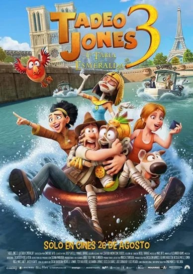 فيلم Tad the Lost Explorer and the Emerald Tablet 2022 مدبلج