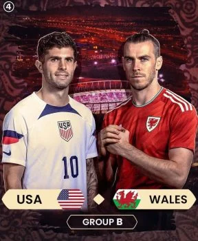 اهداف مباراة امريكا وويلز 1-1 كاس العالم قطر 2022