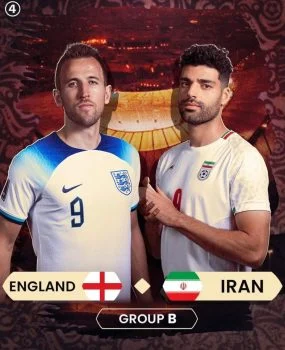 اهداف مباراة انجلترا وايران 6/2