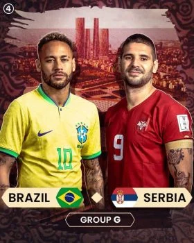 اهداف مباراة البرازيل وصربيا 2-0 كاس العالم قطر 2022