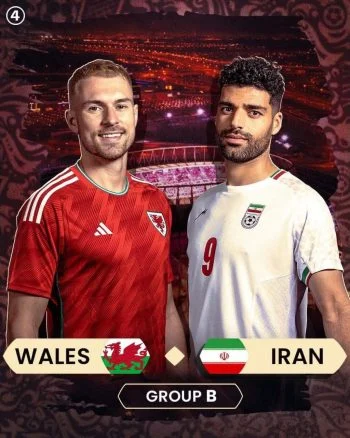 اهداف مباراة ايران وويلز 2-0 كاس العالم قطر 2022