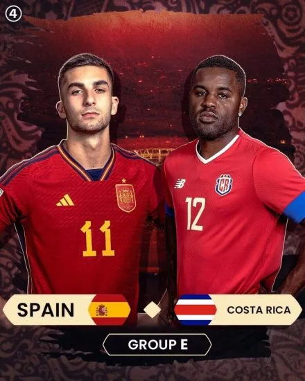 اهداف مباراة اسبانيا وكوستاريكا 7-0 كاس العالم قطر 2022