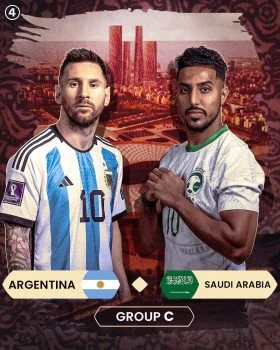 اهداف مباراة الارجنتين والسعودية 1-2 كاس العالم قطر 2022