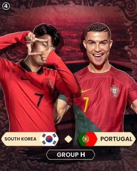 اهداف مباراة البرتغال وكوريا الجنوبية 1-2 كاس العالم قطر 2022