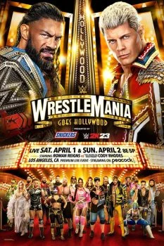 عرض رسلمينيا WWE WrestleMania 39 Night 1 2023 مترجم