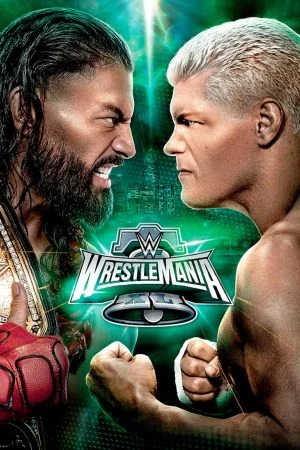 عرض رسلمينيا WWE WrestleMania 40 Night 2 2024 مترجم