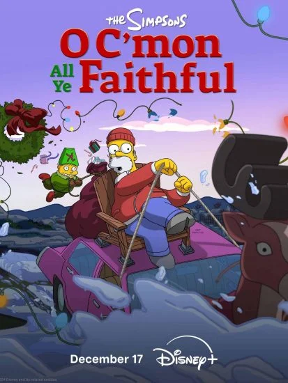 فيلم The Simpsons: O C'mon All Ye Faithful 2024 مترجم