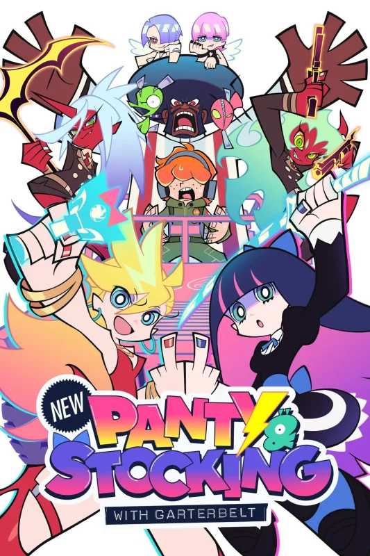 انمي New Panty & Stocking with Garterbelt مترجم