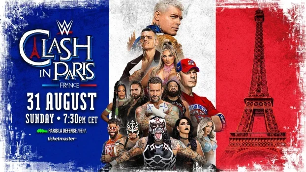 عرض WWE Clash in Paris 2025 مترجم
