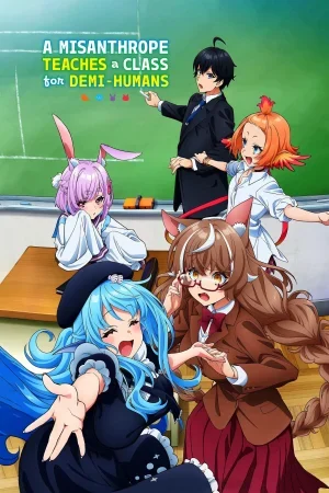 انمي Jingai Kyoushitsu no Ningengirai Kyoushi الموسم الاول الحلقة 7 السابعة مترجمة