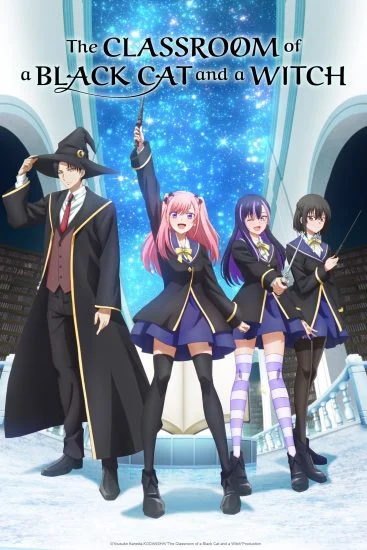 انمي The Classroom of a Black Cat and a Witch الموسم الاول الحلقة 4 الرابعة مترجمة