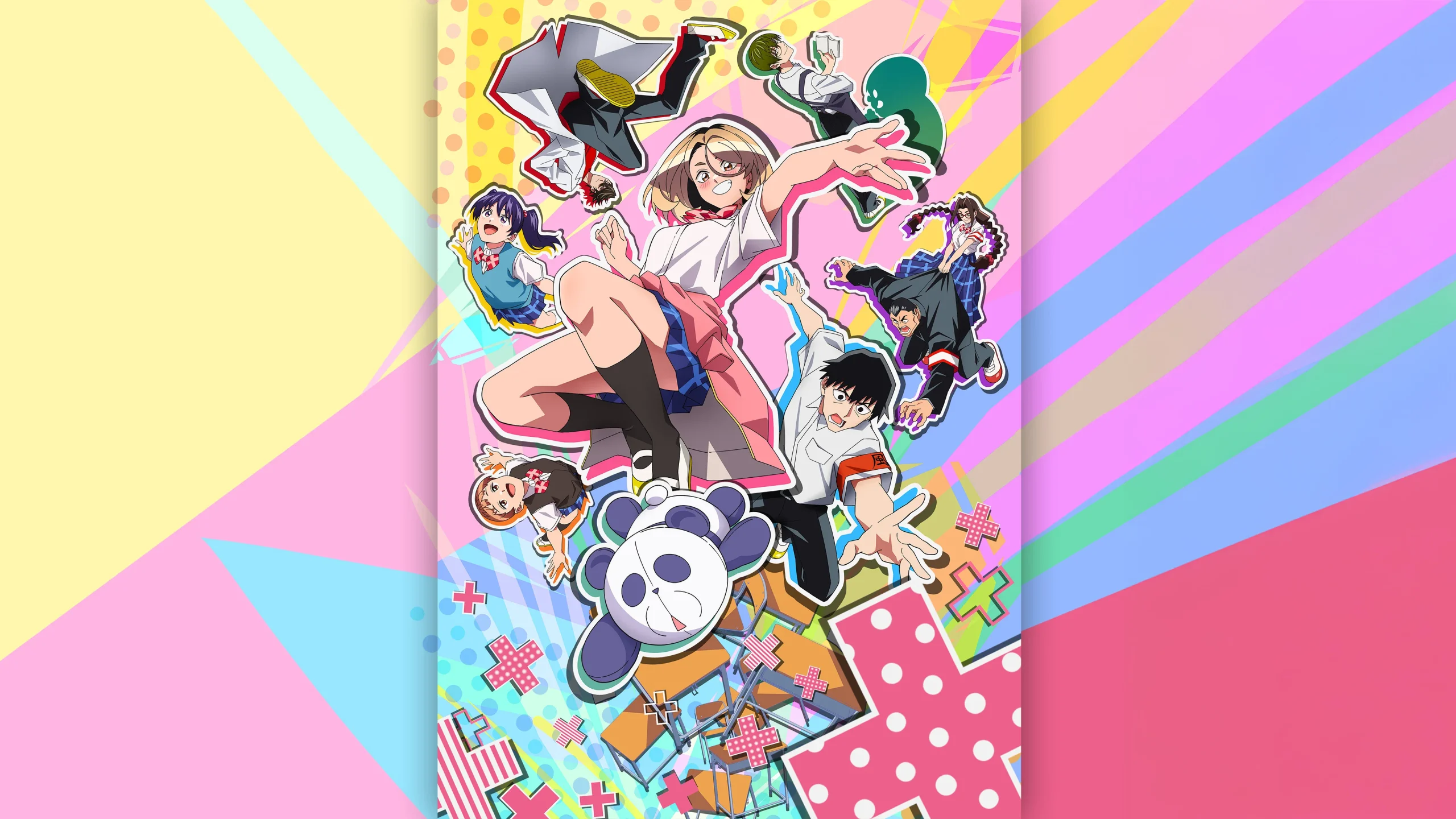 انمي The Klutzy Class Monitor and the Girl with the Short Skirt مترجم